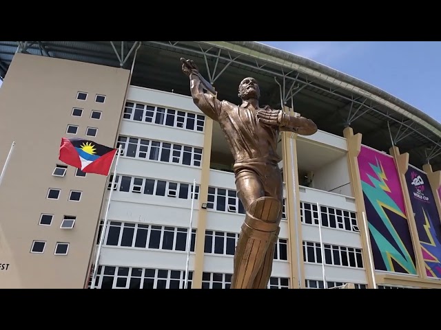 AB TODAY Jamal Thomas, Sir Viv Richards Stadium Venue Officer   ICC Mens T20 World Cup