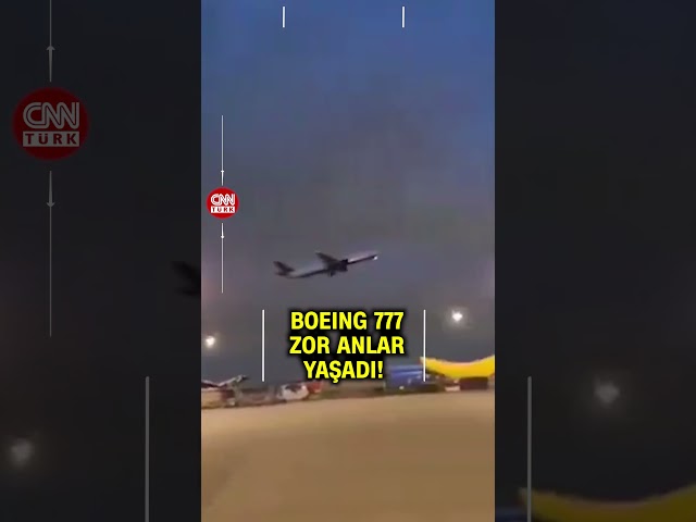 ⁣Kanada'da Motorundan Alev Çıkan BOEING-777 İniş Yapmak Zorunda Kaldı!