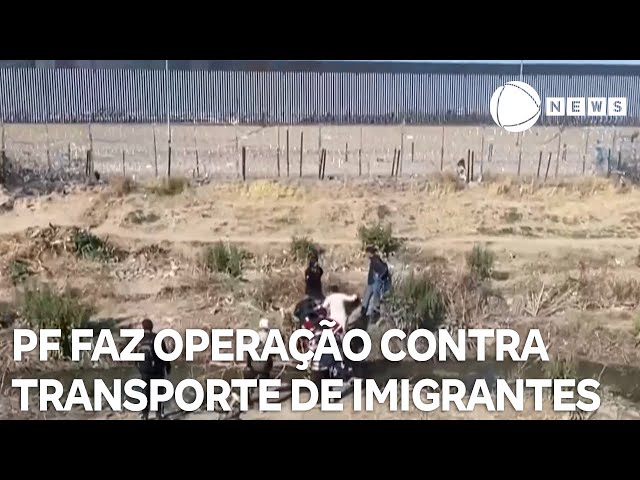⁣PF faz operação contra transporte ilegal de imigrantes para os EUA