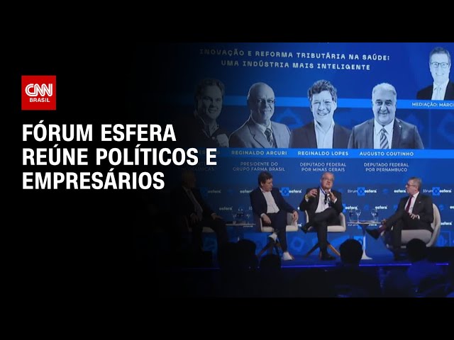 Fórum Esfera reúne políticos e empresários | CNN 360º