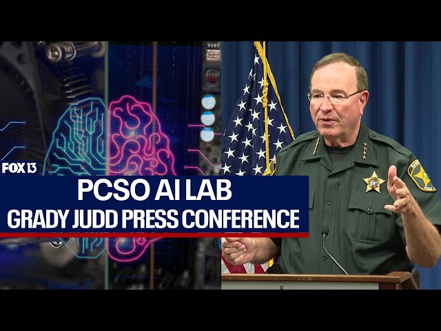 ⁣Grady Judd launches AI lab at sheriff’s office