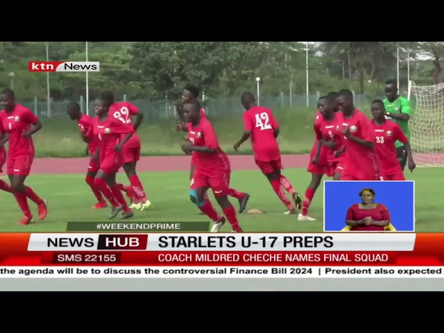 ⁣Starlets U-17 preps for World Cup qualifiers, coach Mildred Cheche names final squad