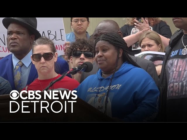 ⁣Community calls for policing changes in Michigan