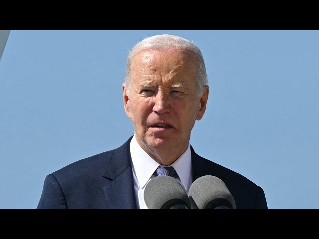 ⁣Key takeaways from Biden's speech at Pointe du Hoc