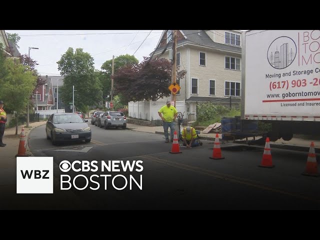 ⁣Hundreds of speed humps being installed in Boston to slow traffic