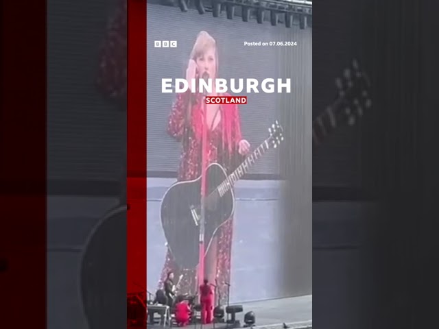 ⁣Taylor Swift says she should have come to play in Scotland more. #TaylorSwift #Edinburgh #BBCNews