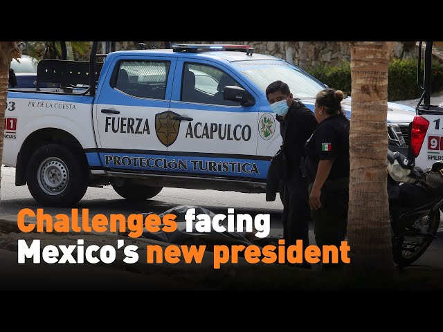 ⁣Challenges facing Mexico’s new president