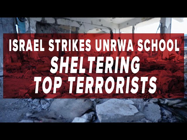 ⁣Israel Strikes UNRWA School Sheltering Top Terrorists | June 7, 2024