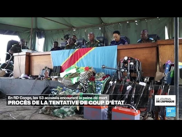 ⁣Ouverture du procès de la tentative de coup d'état en RD Congo • FRANCE 24