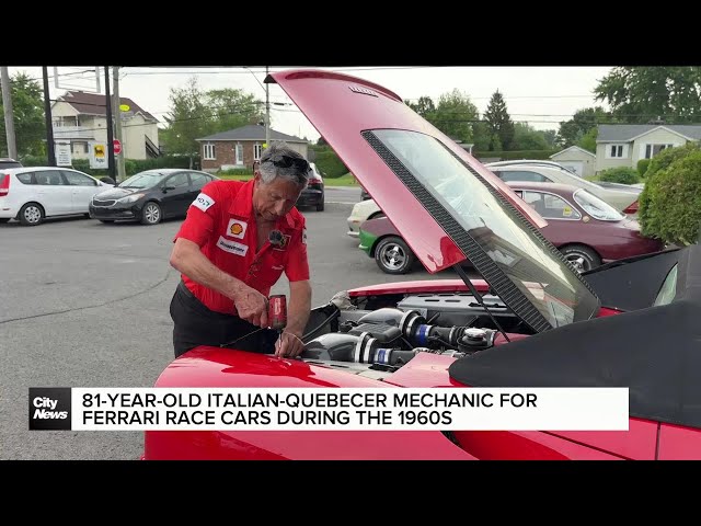 ⁣81-year-old Italian-Quebecer was mechanic for Ferrari race cars