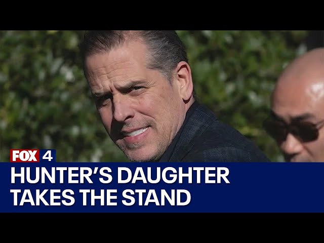 ⁣Hunter Biden's daughter testifies in gun trial