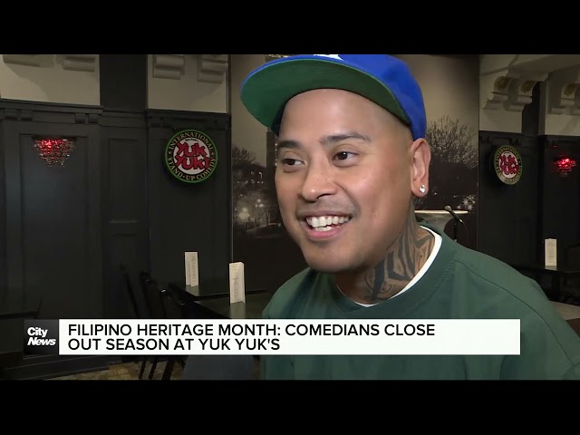 ⁣Filipino comedians wrap season at comedy club during heritage month