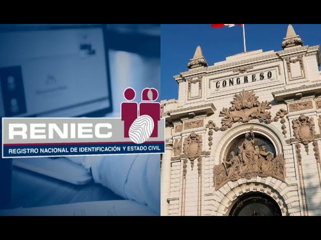 RENIEC exhorta al Congreso a reflexionar por proyecto de ley que afectarían la democracia