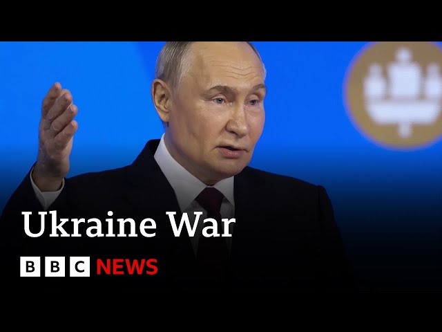 ⁣Putin says Russia won't need to use nuclear weapons for victory in Ukraine | BBC News