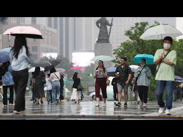 ⁣[토요와이드] 주말 전국에 비…돌풍·싸락우박 동반 요란한 강수 / 연합뉴스TV (YonhapnewsTV)