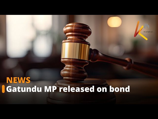 ⁣Gatundu South MP Gabriel Kagombe freed on Ksh.1m cash bail