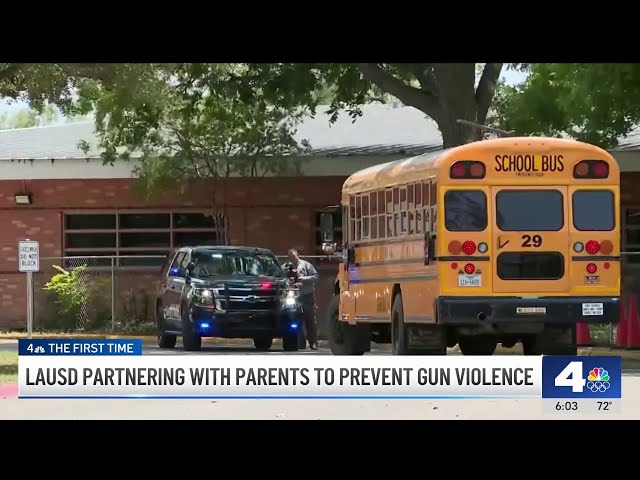 ⁣LAUSD's push to prevent gun violence at Los Angeles schools
