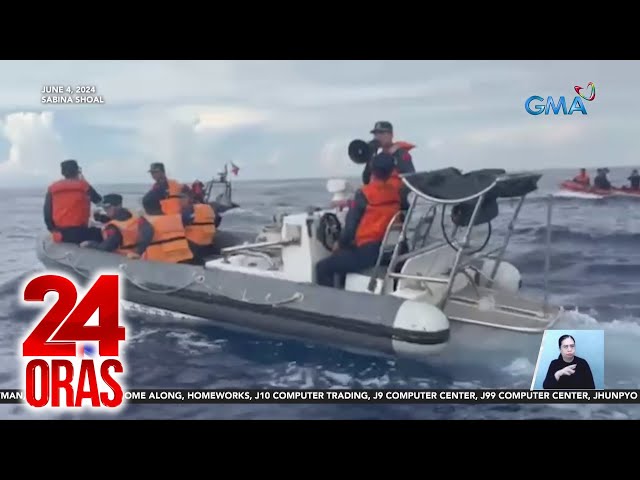⁣China Coast Guard, nag-dangerous maneuver at nambangga ng rubber boats sa medical... | 24 Oras