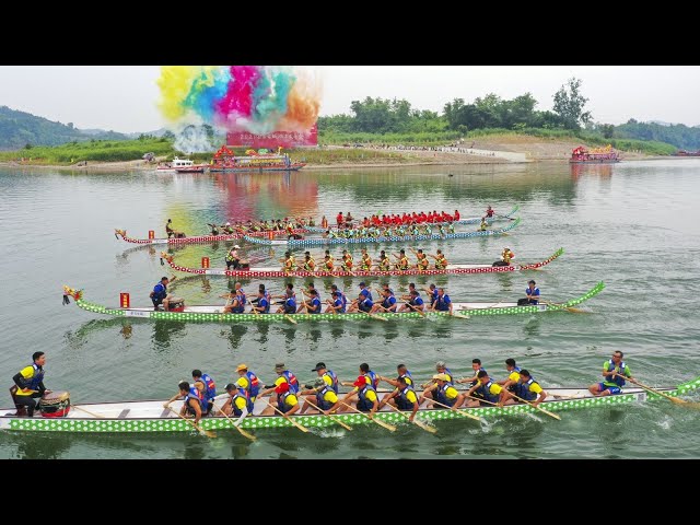 ⁣Live: Celebrate the Dragon Boat Festival in southwest China's Anju Ancient Town