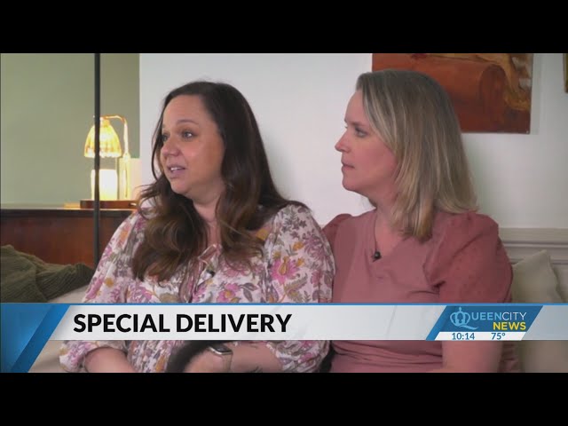 ⁣Charlotte couple celebrates 'dream' family after dual IVF treatments