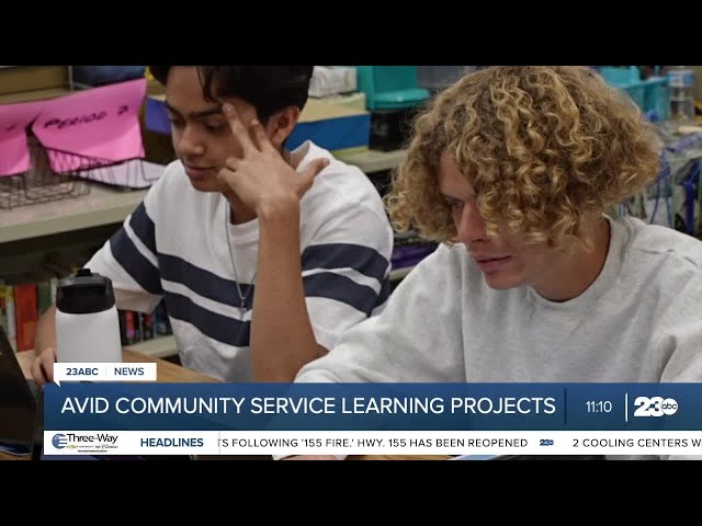 ⁣TAFT HIGH SCHOOL COMMUNITY SERVICE LEARNING PROJECTS