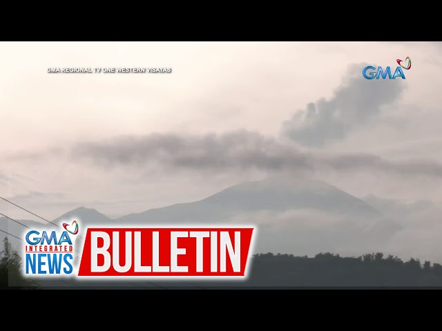 ⁣19 na volcanic eruption, naitala sa Bulkang Kanlaon... | GMA Integrated News Bulletin