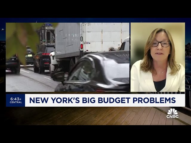 ⁣Pausing congestion pricing leaves 'very large hole' in NYC MTA's budget, says Lisa Wa