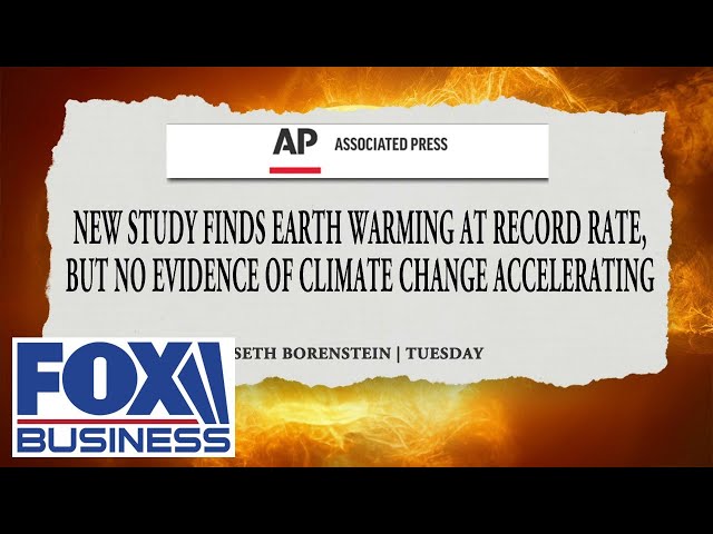 ⁣Study finds no evidence of climate change accelerating, says AP