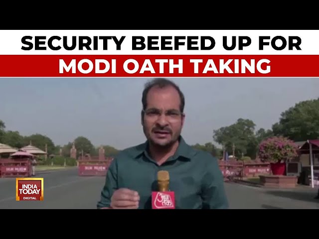 ⁣Modi's Oath Ceremony: Ban On Drones Near Swearing-In Event, Small Piloted Aircraft Also Banned