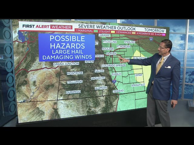 Severe storms possible for the weekend