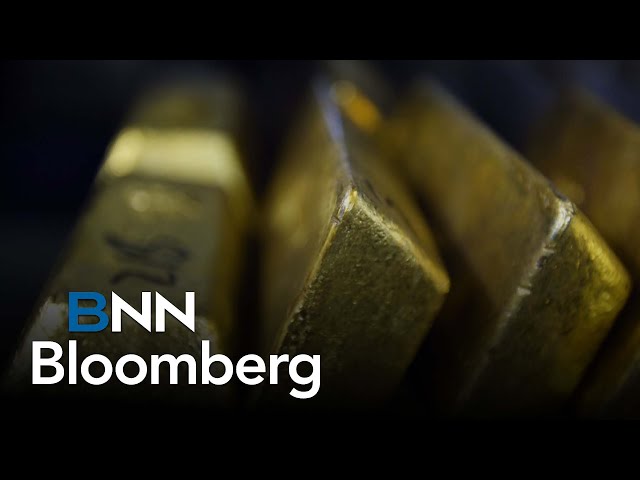 ⁣Gold falls most in two years