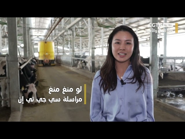 ⁣صين المال والأعمال: منزل سعيد للأبقار، المزرعة الذكية للجيل الخامس
