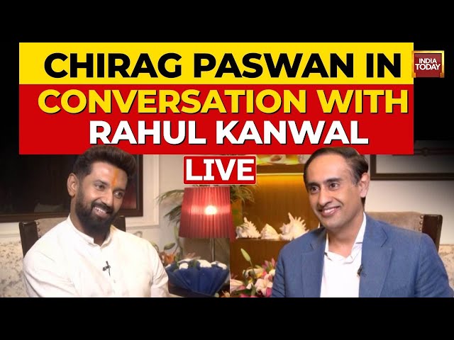 ⁣Chirag Paswan LIVE: Chirag Paswan's Candid Interview With Rahul Kanwal LIVE | India Today LIVE