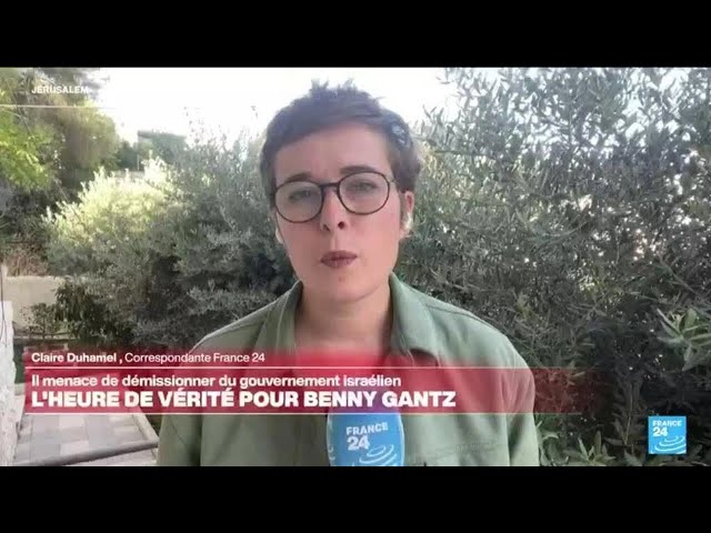 ⁣Israël : Benny Gantz pourrait démissionner du gouvernement de Benjamin Netanyahu • FRANCE 24