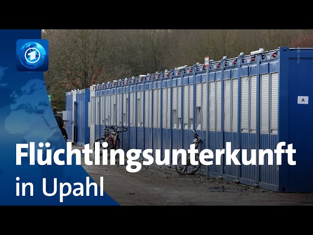 ⁣Umstrittene Flüchtlingsunterkunft in Upahl