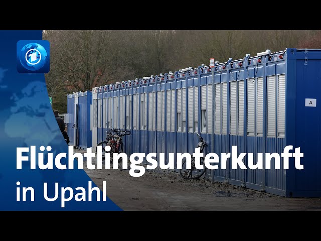 Umstrittene Flüchtlingsunterkunft in Upahl