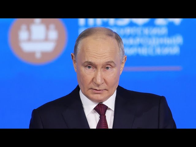 ⁣Vladimir Poutine indique que l'économie russe est plus forte et plus résistante