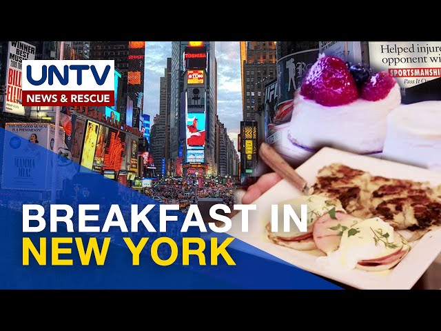 ⁣Tikman: iba't ibang klase ng pagkaing mabibili sa New York, USA | Food Trip
