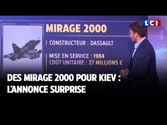 ⁣Des Mirage 2000 pour Kiev : l'annonce surprise