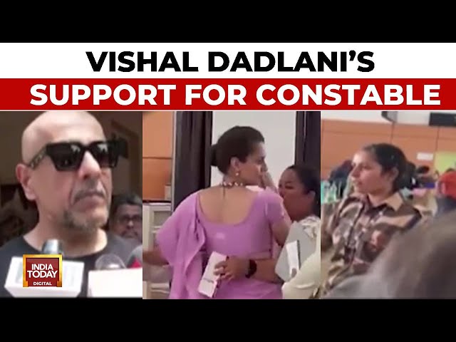 Kangana Slapgate Controversy: Bollywood Composer Vishal Dadlani Promises Job To Accused Constable