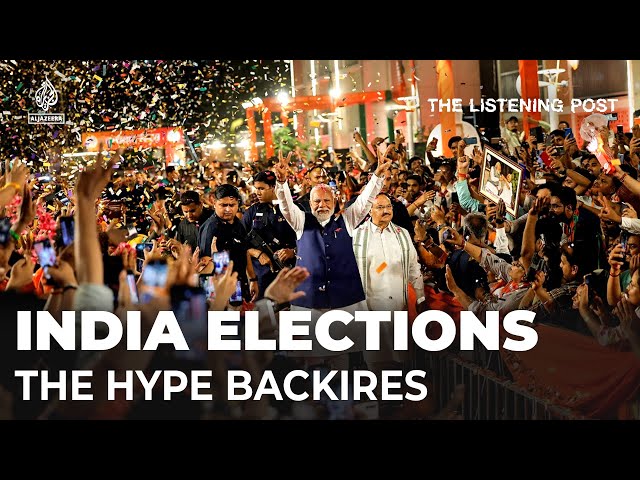 ⁣India's shocking election results and the verdict on the media | The Listening Post