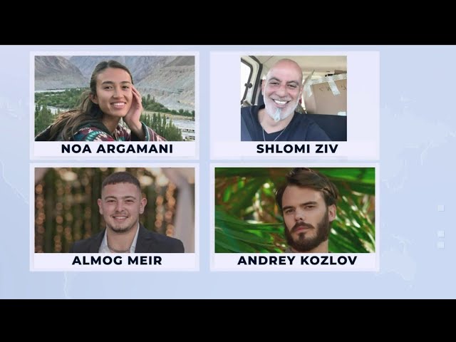 ⁣Quatre otages vivants libérés par l'armée israélienne