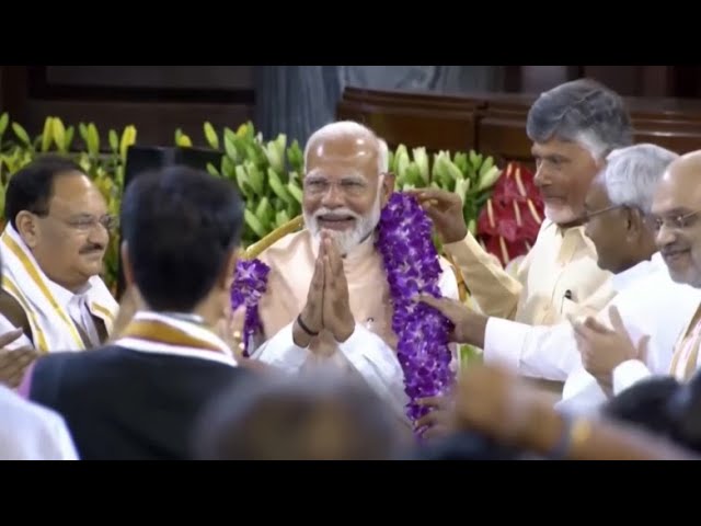 ⁣Нарендра Моди официально переизбран на третий срок