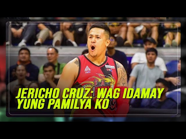 ⁣Jericho Cruz addresses verbal spat with fan in Game 2 of PH Cup Finals