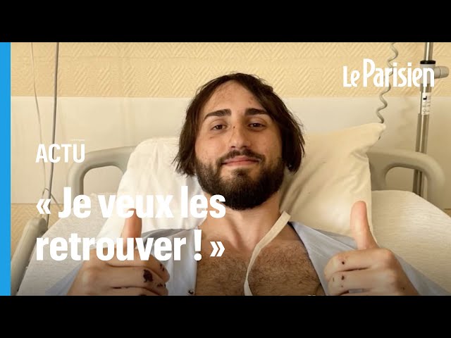 ⁣« Je veux les retrouver » : Davide doit la vie à des passagers français d'un train pour Paris