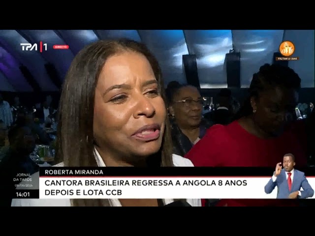 ⁣Roberta Miranda lota CCB num show para os apaixonados