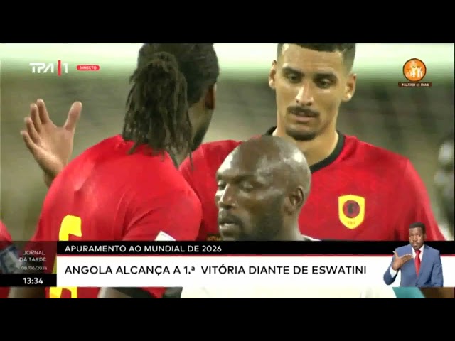⁣Apuramento ao Mundial de 2026 - Angola alcança a 1ª vitória diante de Eswatini