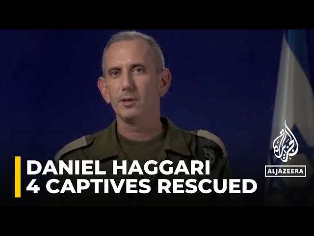⁣Four captives rescued from two buildings in ‘high-risk mission’