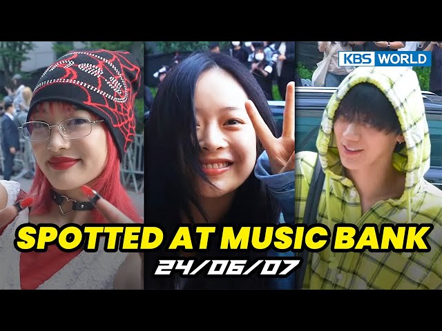 ⁣[4K](Spotted at Music Bank) XG,TWS,NewJeans,Kep1er,WayV,and ATEEZ 뮤직뱅크 출근길 20240607 | KBS WORLDTV