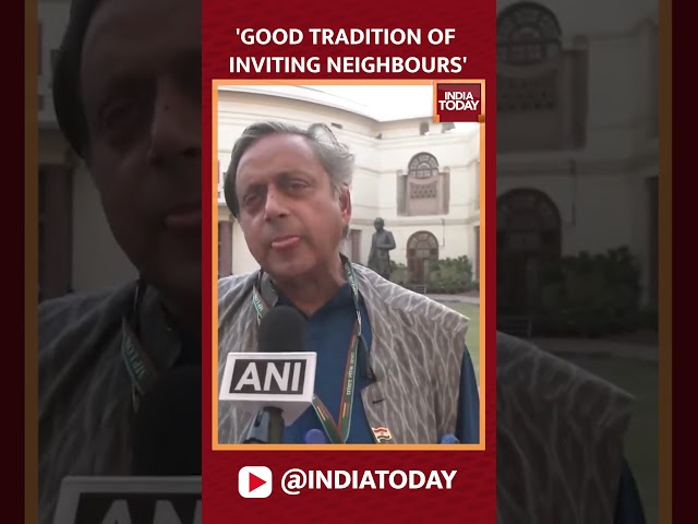 ⁣Shashi Tharoor Hails Inviting Of Leaders Of Neighbouring countries In PM Modi's Oath Ceremony